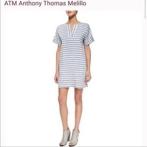 ATM Anthony Thomas Melillo Striped Dress